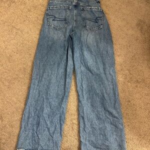 American Eagle Outfitters Blue Flare Jeans